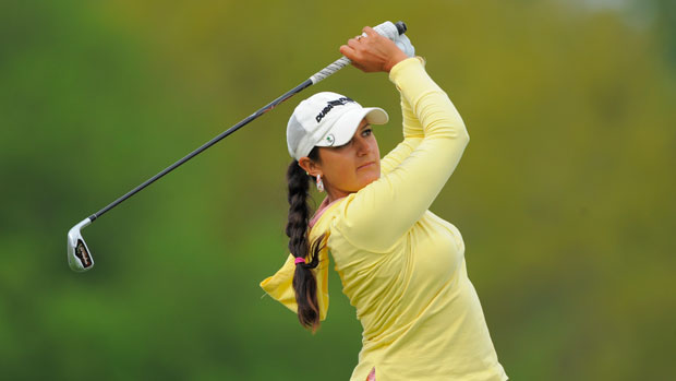 Jasi Acharya, Montana State Amateur champion, on the golf course